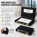 Original 90s Vintage Mini Briefcase Cardholder